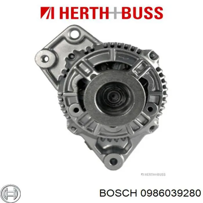 0986039280 Bosch alternador
