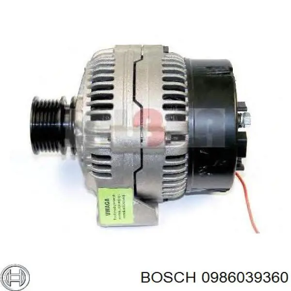 0986039360 Bosch alternador