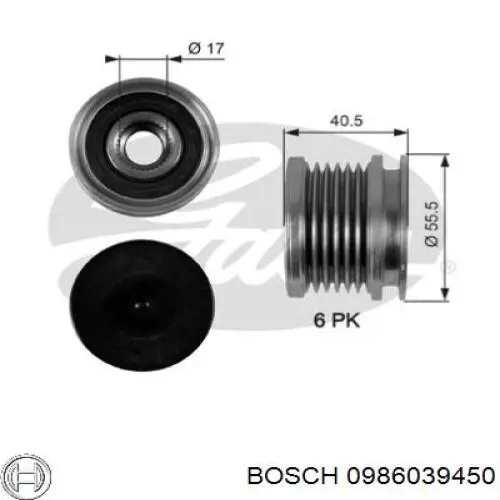 Comprar 0986039450 Bosch Dynamo