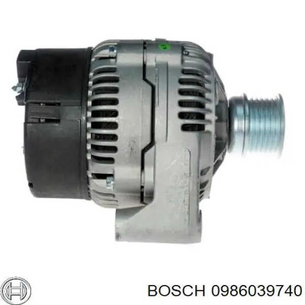 0 986 039 740 Bosch alternador