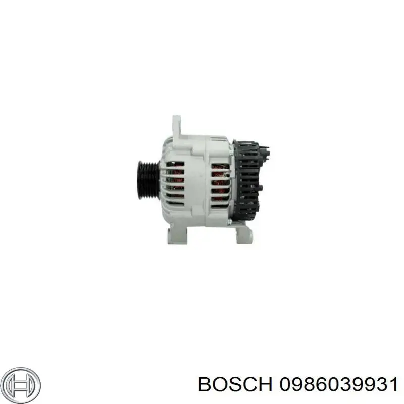 0986039931 Bosch alternador