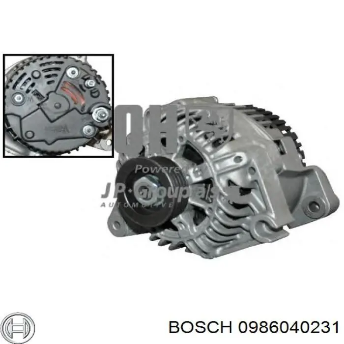 9636545580 Peugeot/Citroen Alternador de coche