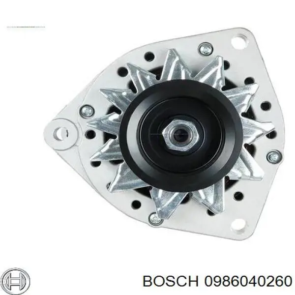 0986040260 Bosch alternador