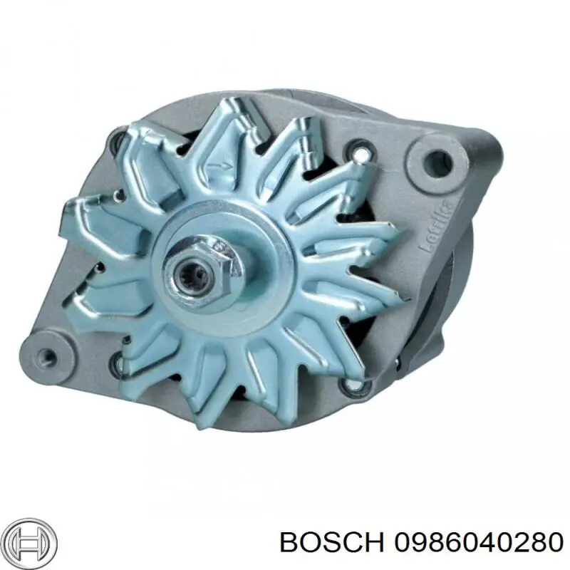 0986040280 Bosch alternador