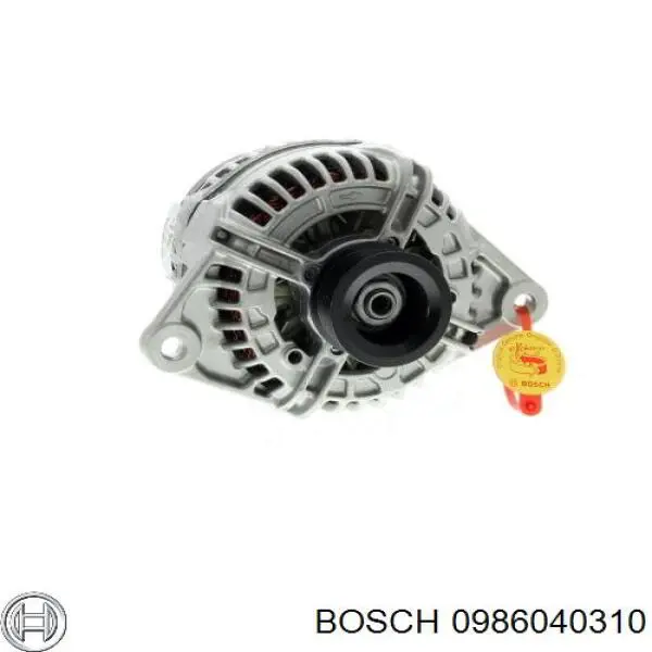 0986040310 Bosch alternador