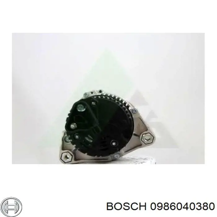 0986040380 Bosch Alternador de coche