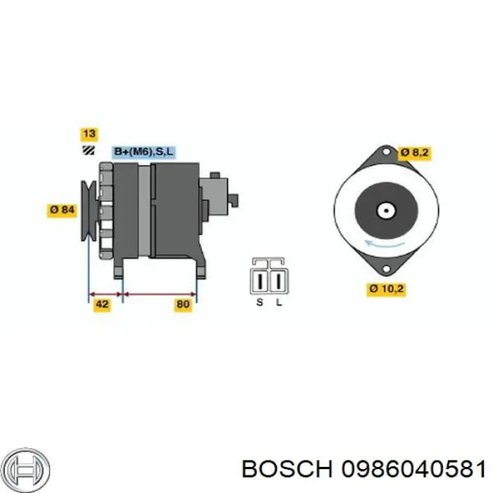 Comprar 0986040581 Bosch Dynamo
