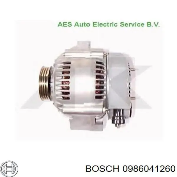 0 986 041 260 Bosch alternador