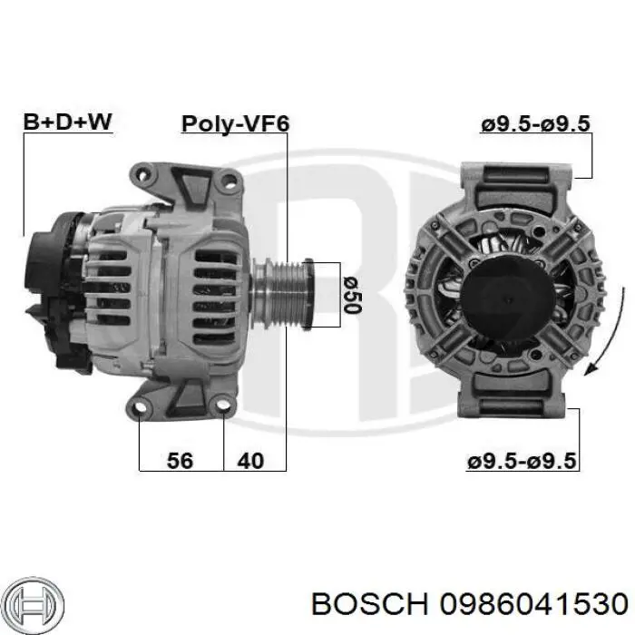 Comprar 0986041530 Bosch Dynamo