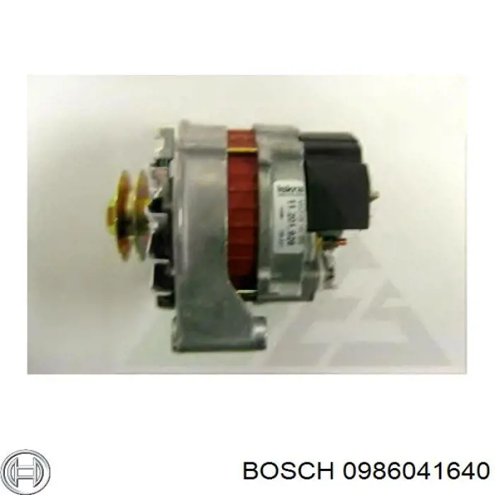 0 986 041 640 Bosch alternador