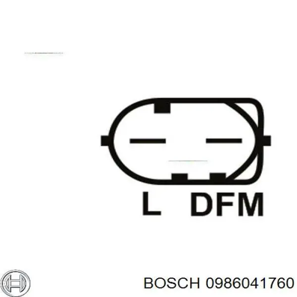 Alternador del motor Bosch 0986041760 precio, desde 485,58 EUR
