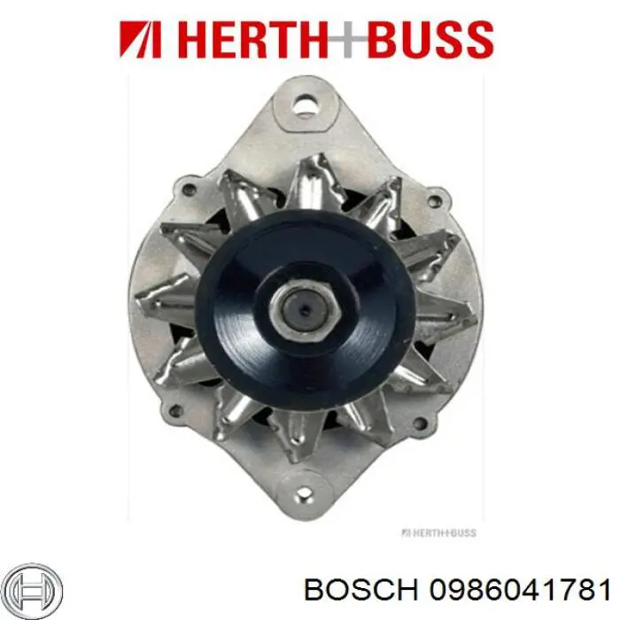 0986041781 Bosch alternador