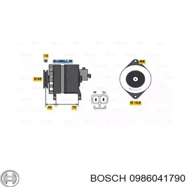 Comprar 0986041790 Bosch Dynamo