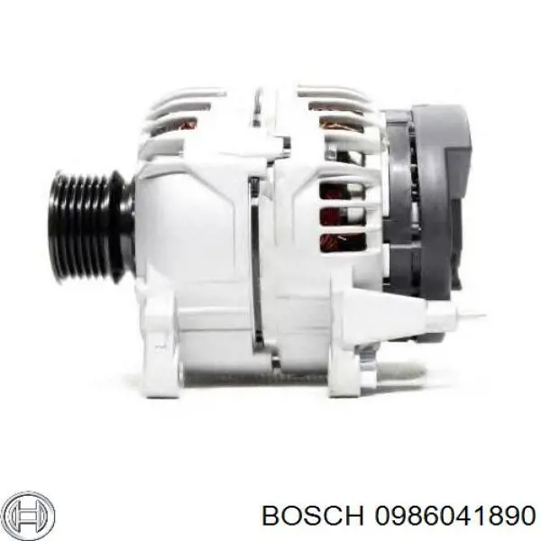 0 986 041 890 Bosch alternador