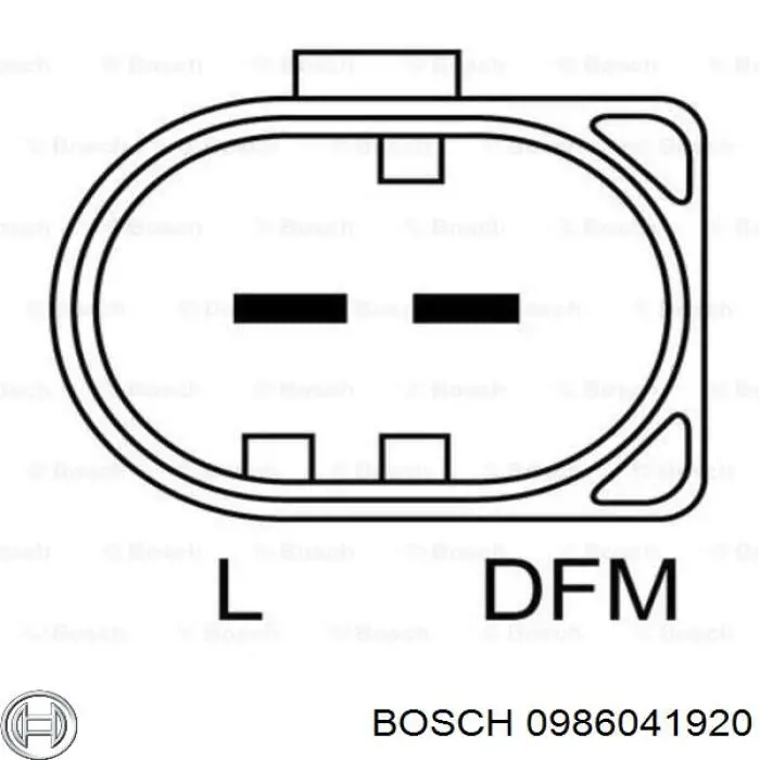 Generador Bosch 0986041920