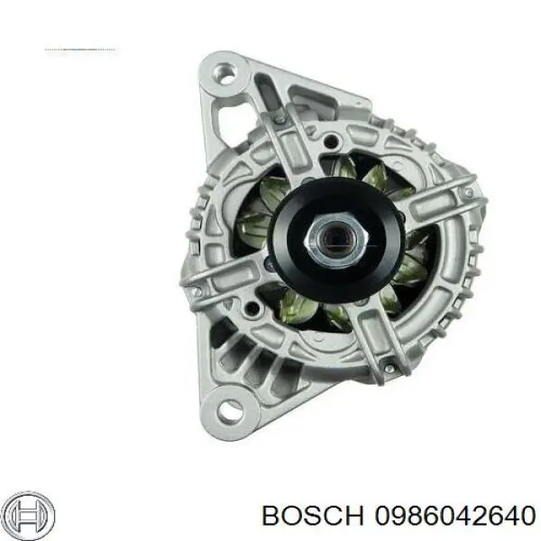 0 986 042 640 Bosch alternador