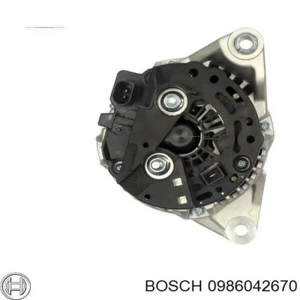 0986042670 Bosch alternador