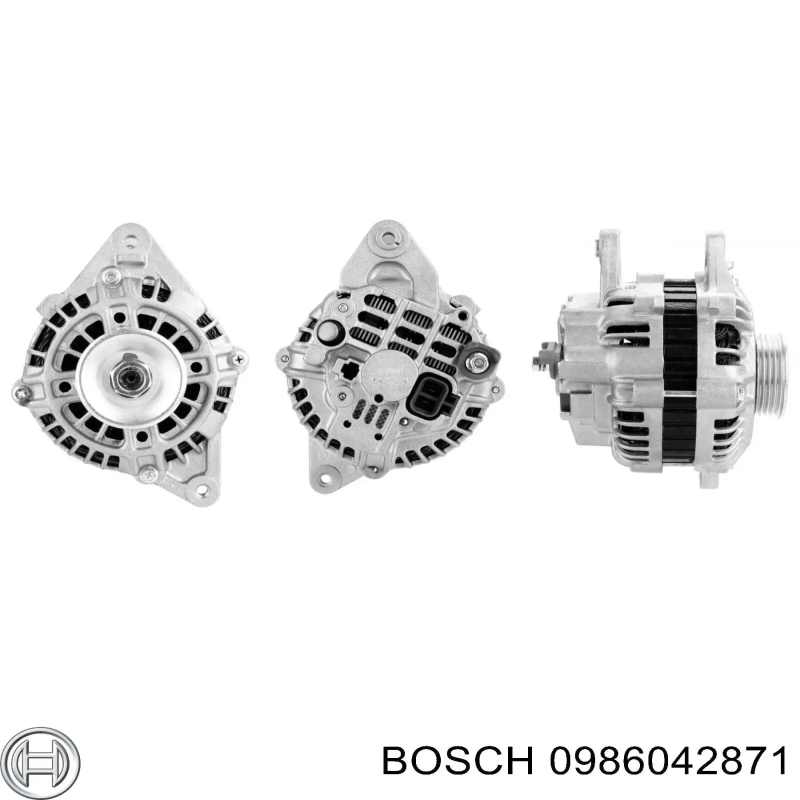 Alternador 0986042871 Bosch
