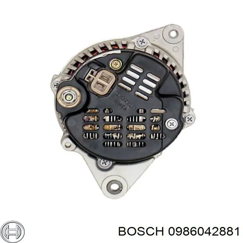 0986042881 Bosch alternador