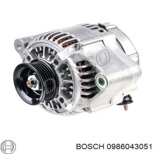 0986043051 Bosch alternador