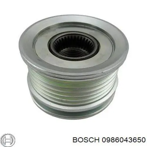 0986043650 Bosch alternador