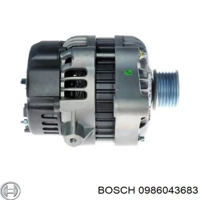 0986043683 Bosch alternador