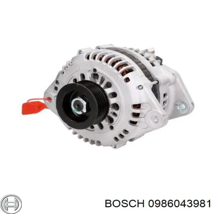0986043981 Bosch Alternador de coche