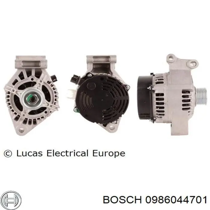 0986044701 Bosch alternador