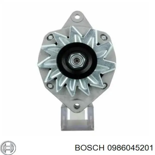 Alternador 0986045201 Bosch