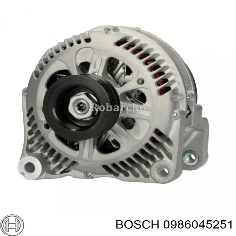 0986045251 Bosch alternador