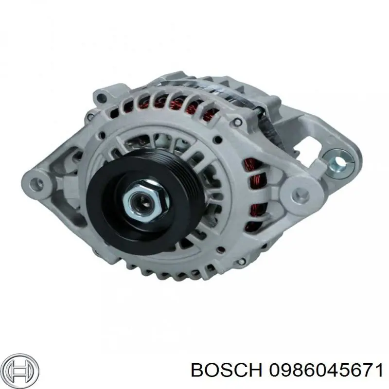 0986045671 Bosch alternador