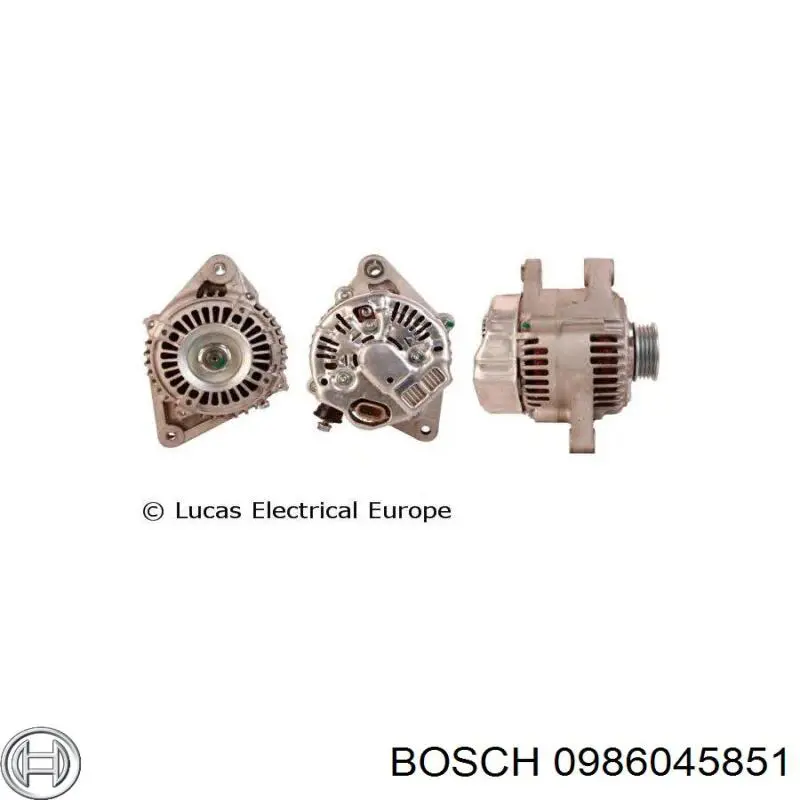 0986045851 Bosch alternador