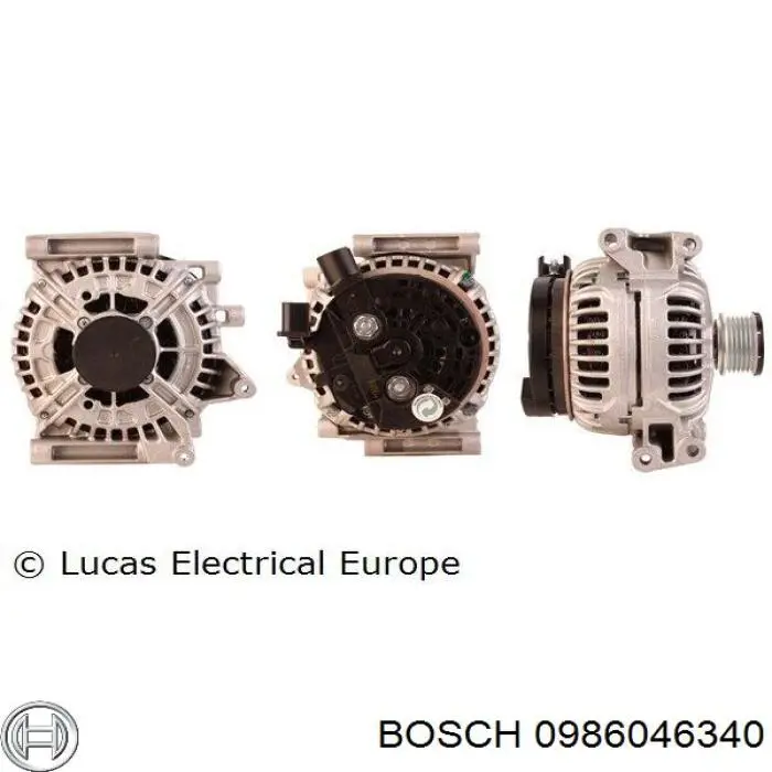 Alternador 0986046340 Bosch
