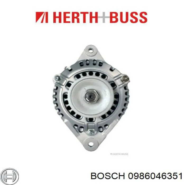 0986046351 Bosch alternador