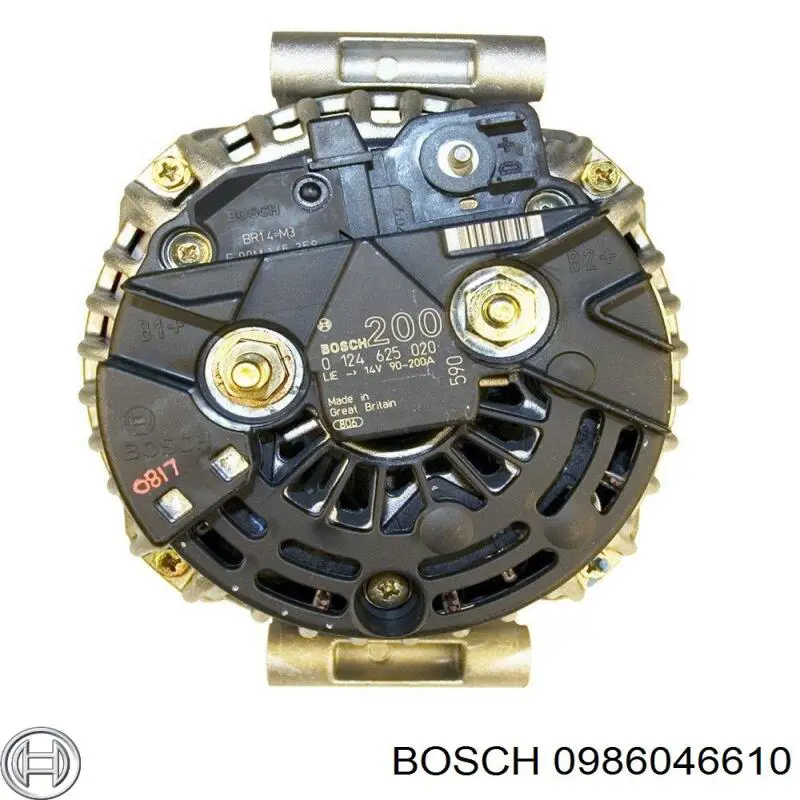 0986046610 Bosch alternador