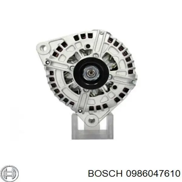 0986047610 Bosch alternador
