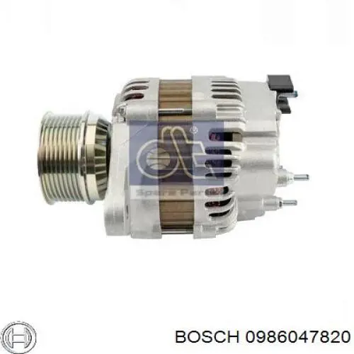 Alternador del motor Bosch 0986047820 precio, desde 133,10 EUR