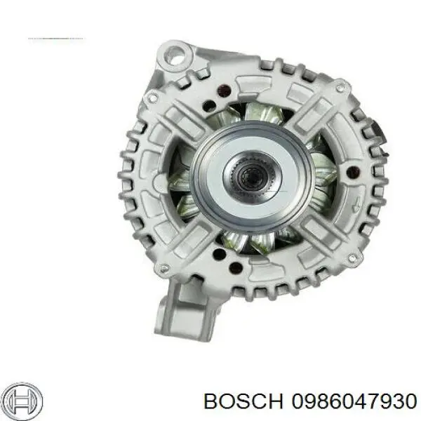 0 986 047 930 Bosch alternador