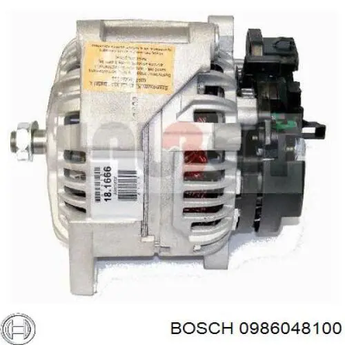 Alternador 0986048100 Bosch