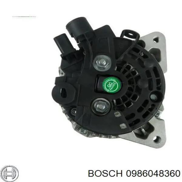 0986048360 Bosch alternador