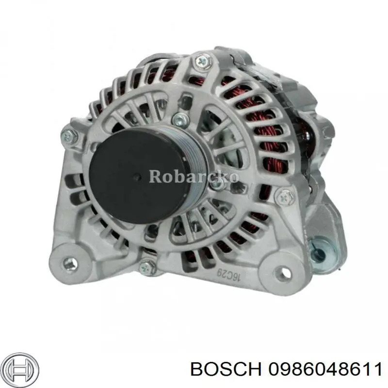 0986048611 Bosch alternador