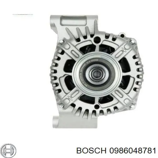 0 986 048 781 Bosch alternador