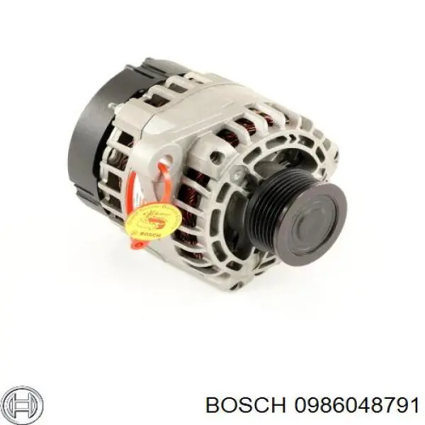 0 986 048 791 Bosch alternador