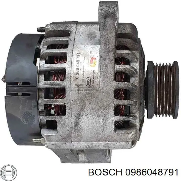 Alternador del motor Bosch 0986048791 precio, desde 105,04 EUR