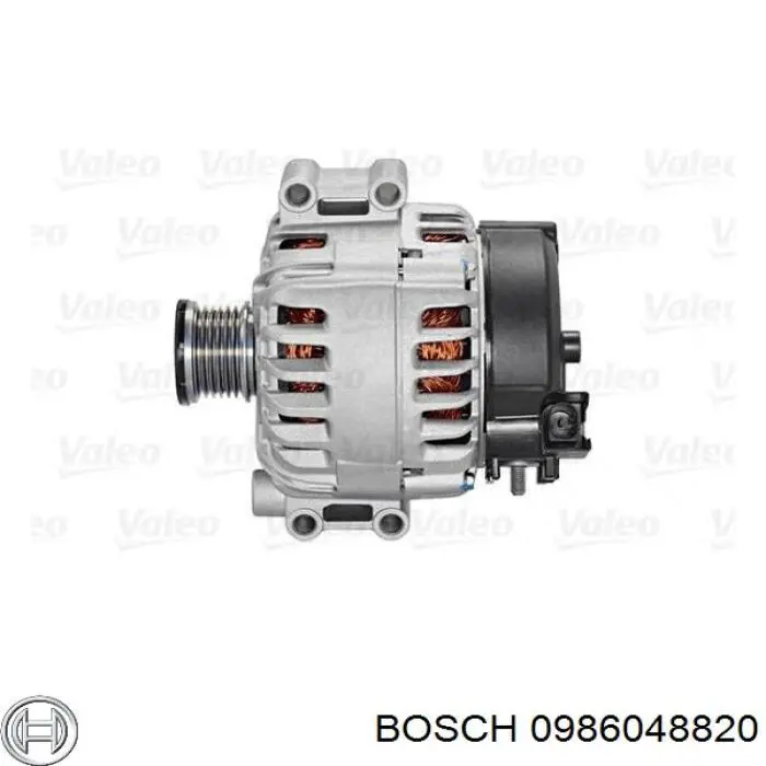 Alternador del motor Bosch 0986048820 precio, desde 242,96 EUR