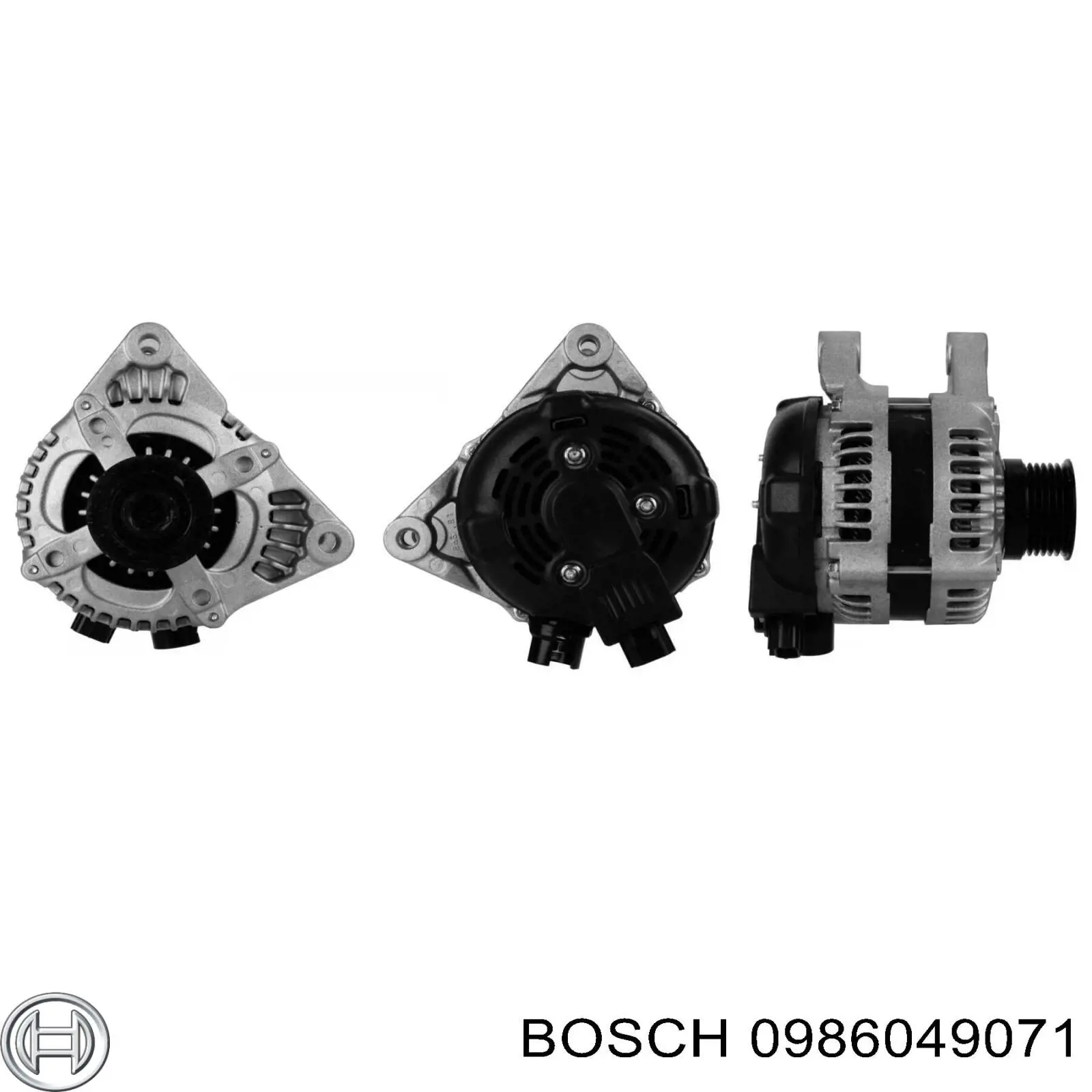 Alternador del motor Bosch 0986049071 precio, desde 111,80 EUR