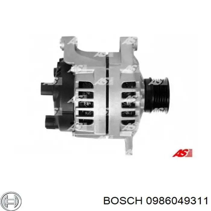 0986049311 Bosch alternador