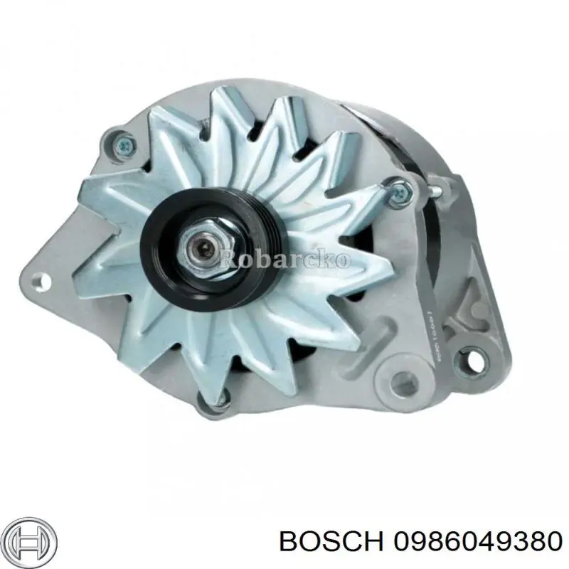 0986049380 Bosch alternador