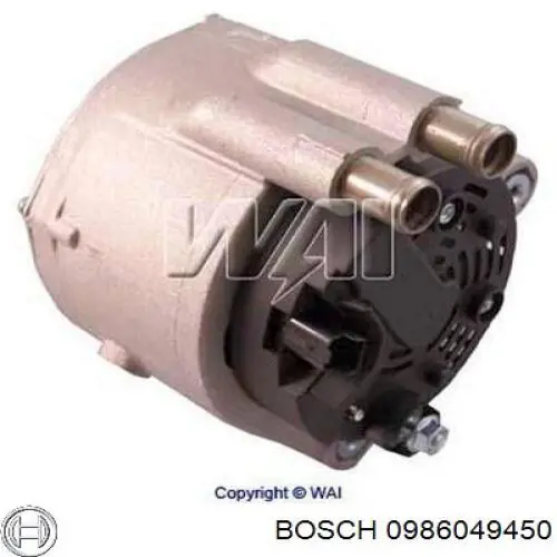 Alternador del motor Bosch 0986049450 precio, desde 231,93 EUR