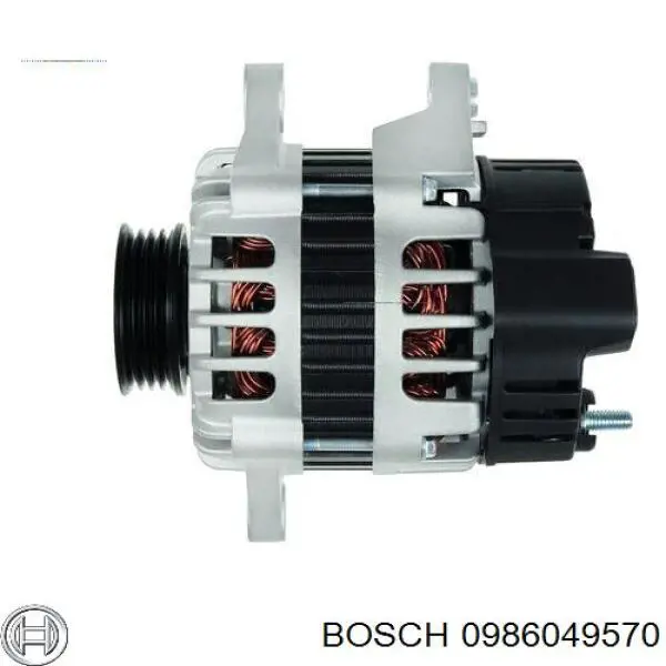 0 986 049 570 Bosch alternador
